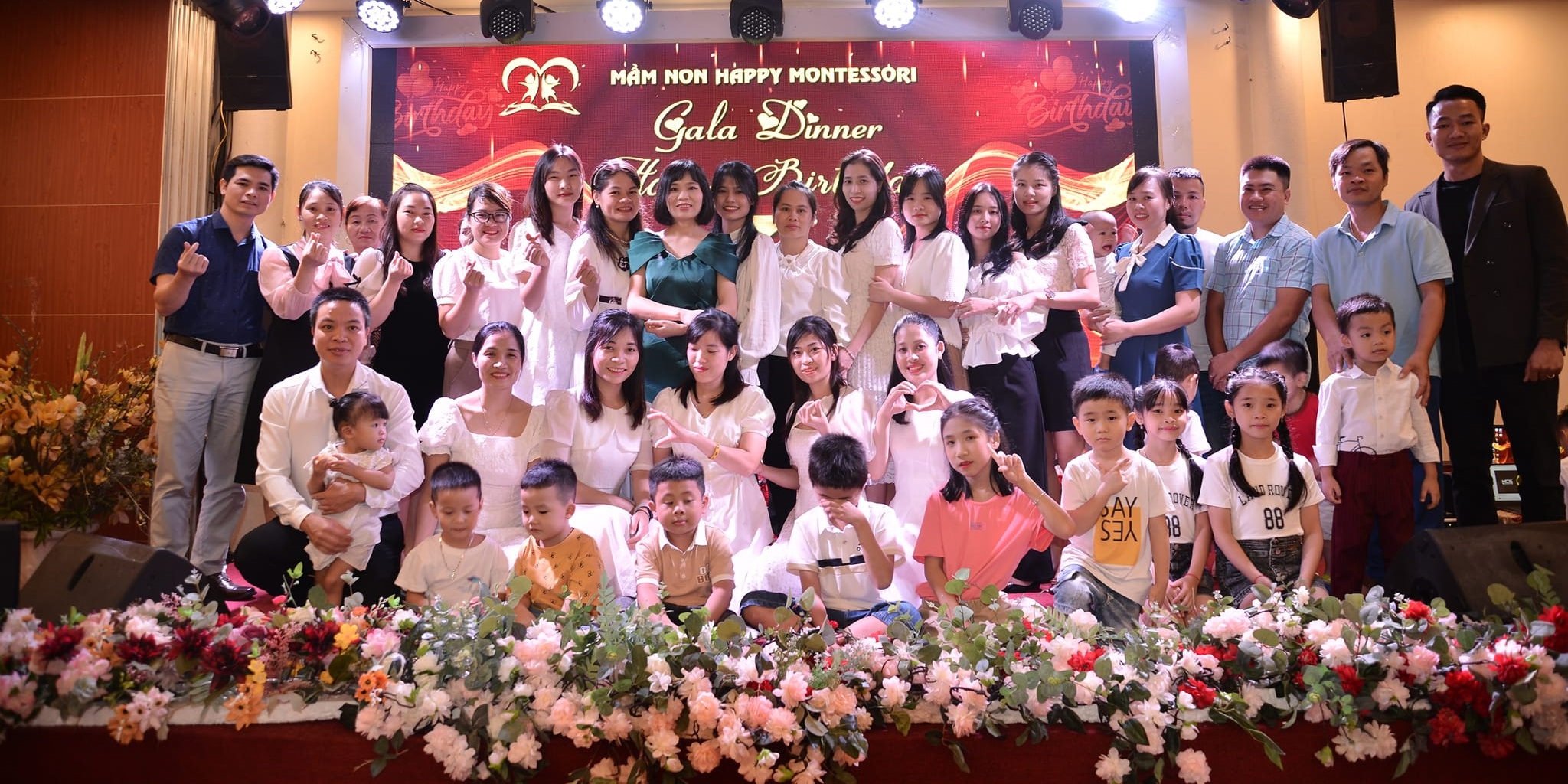 Mừng sinh nhật Mầm non Happy Montessori